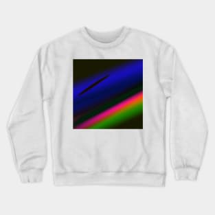 red blue black green abstract texture Crewneck Sweatshirt